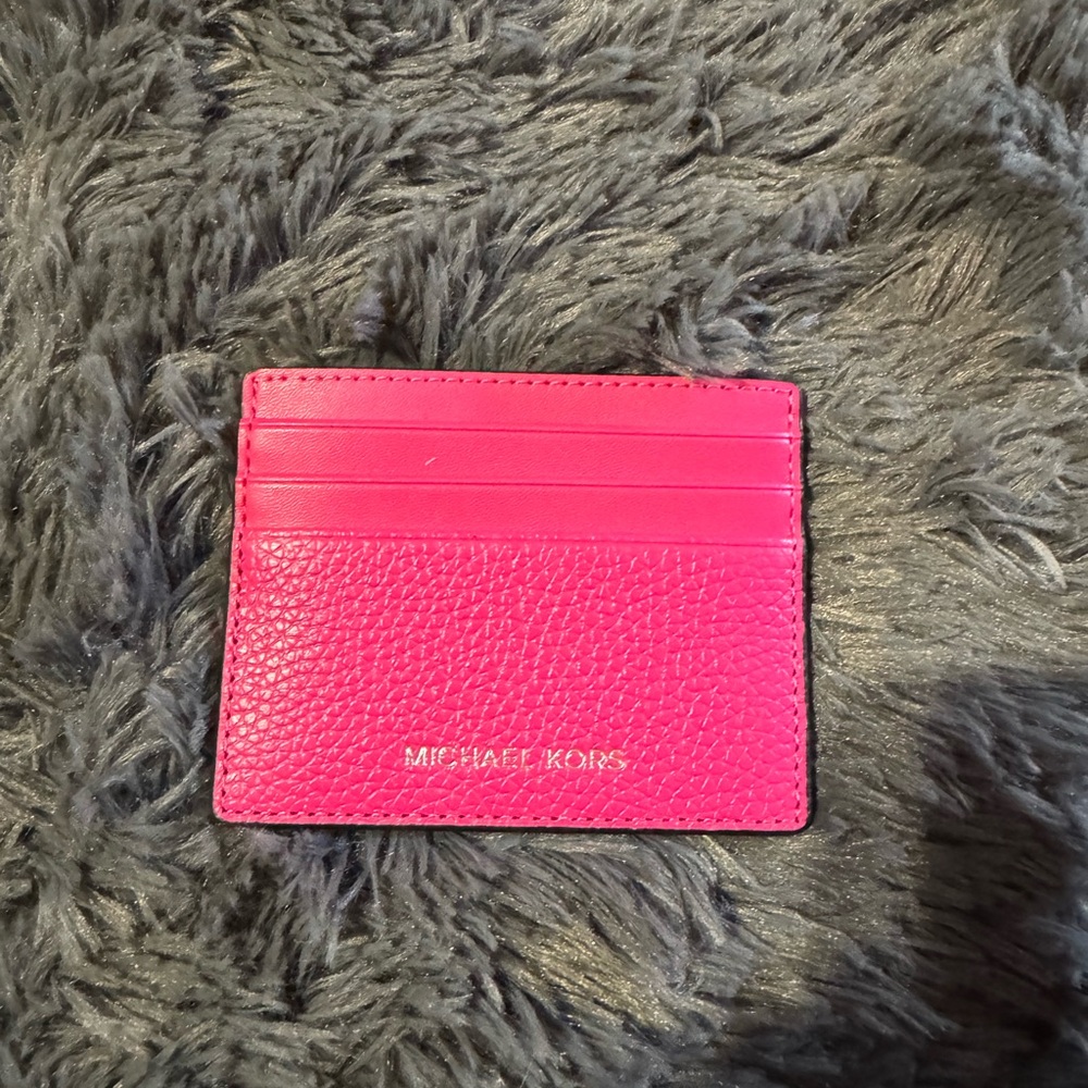 Michael Kors Pink Card Holder